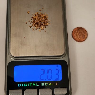 2,03g Echte Goldnuggets aus Finnland