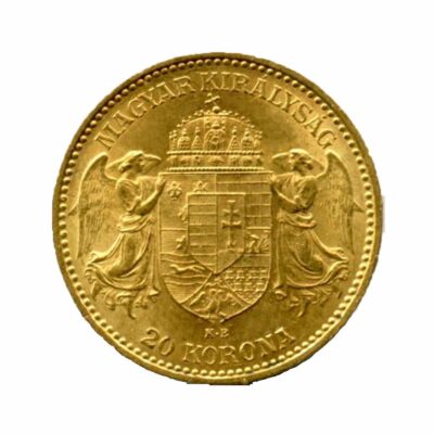 Goldmünze 20 Korona 1896, Österreich-Ungarn, Franz Joseph 6,77 g 0,900