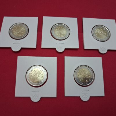 5 x 2 Euro Finnland Gedenkmünze 2004 “EU-Erweiterung”
